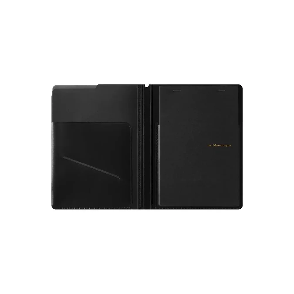 Maruman Mnemosyne Notepad Holder with Folder & Five Pockets — The